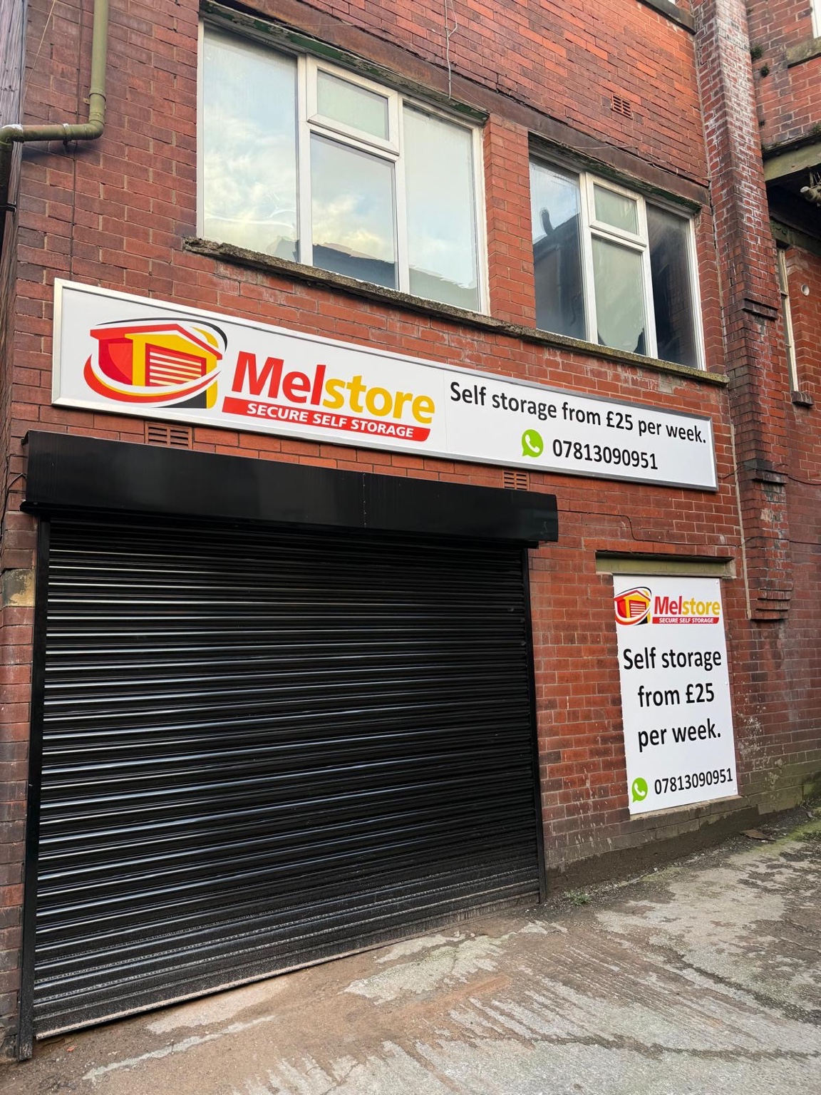 Melstore exterior in Darwen Town Centre